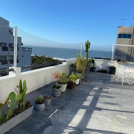 Ferienwohnung Cobertura Com Area Externa Com Vista Para O Mar Na Melhor Praia Do Guaruja Tombo Exterior foto